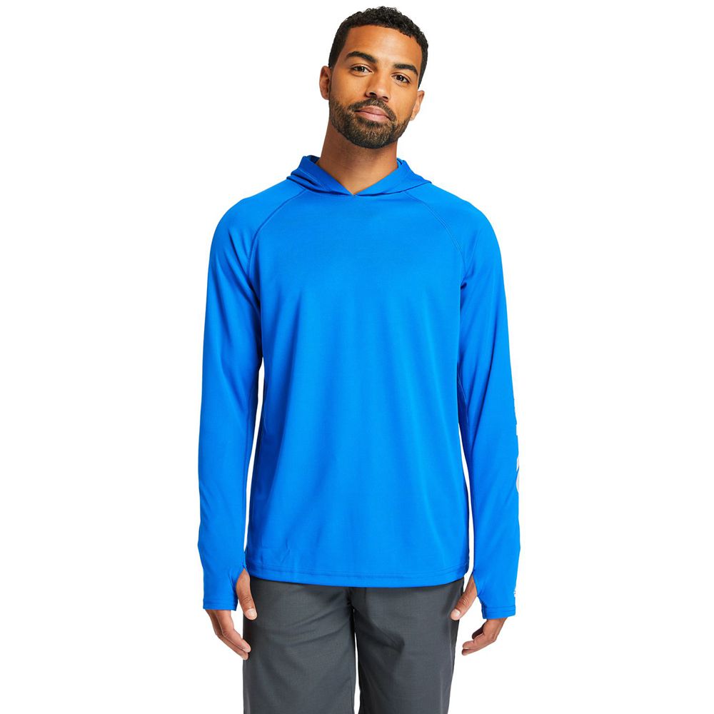 Sudadera Timberland Argentina Hombre - Pro® Wicking Good Hoodie - Azules - ECOKBV-073